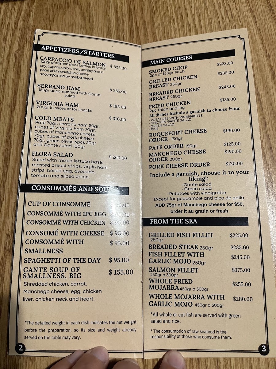 Restaurante Bar Gante Menu Photo 2