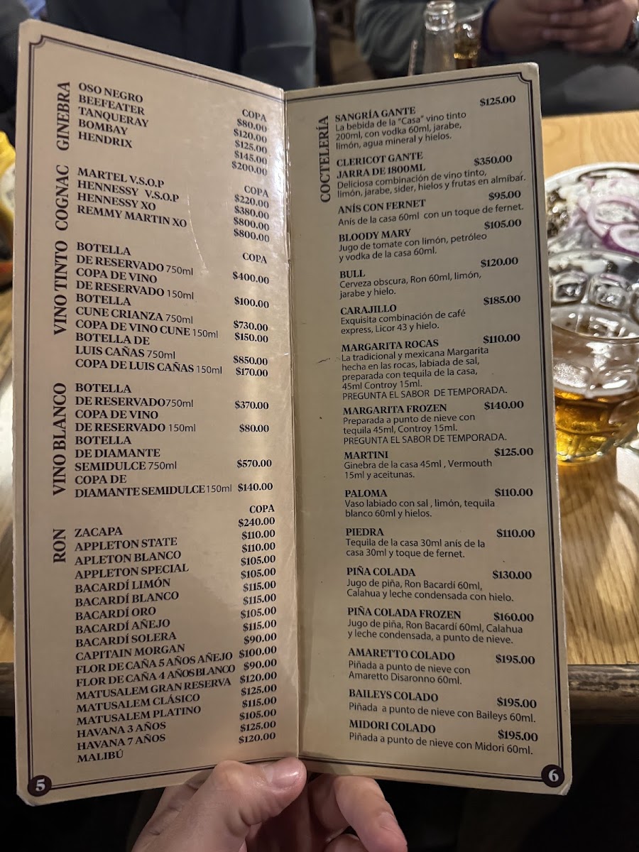 Restaurante Bar Gante Menu Photo 6