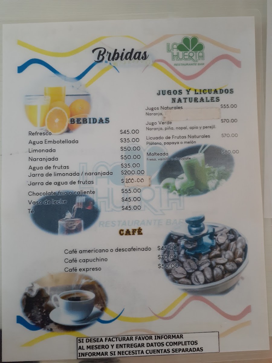 Restaurante Bar La Huerta Menu Photo 8