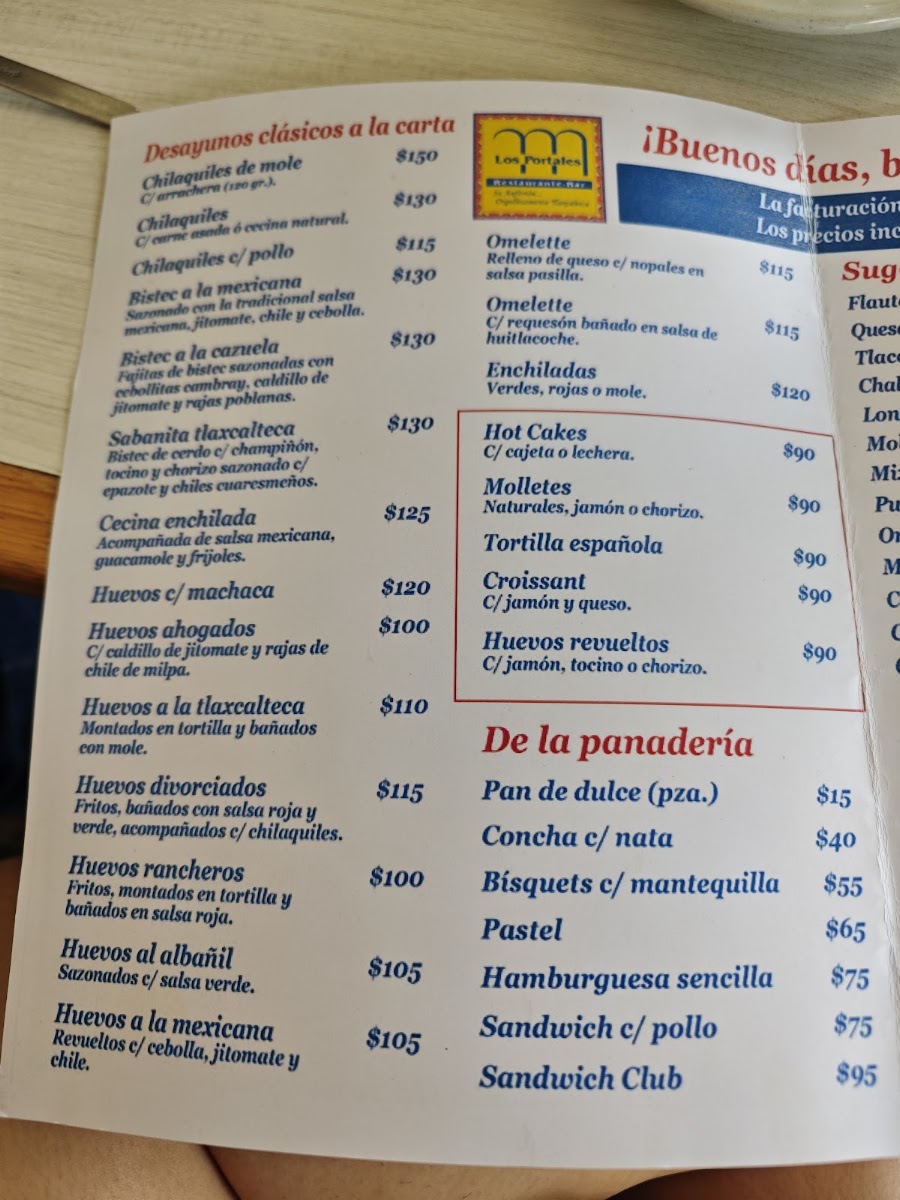 Restaurante Bar Los Portales Menu Photo 7