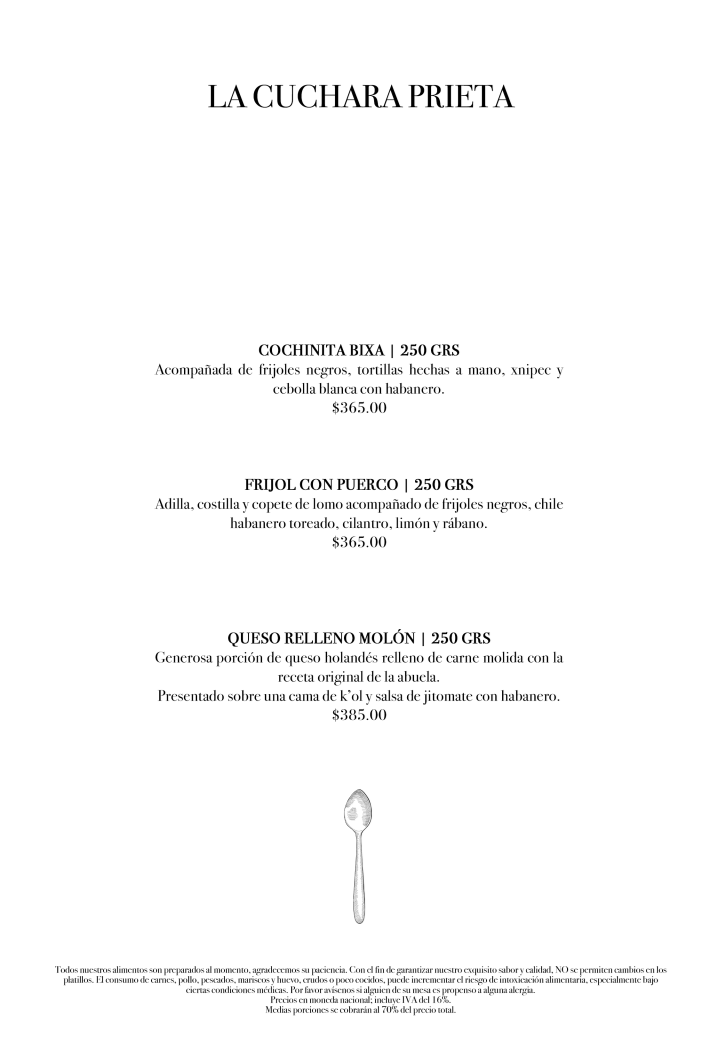 Restaurante Bixa Cocina Auténtica Menu Photo 7