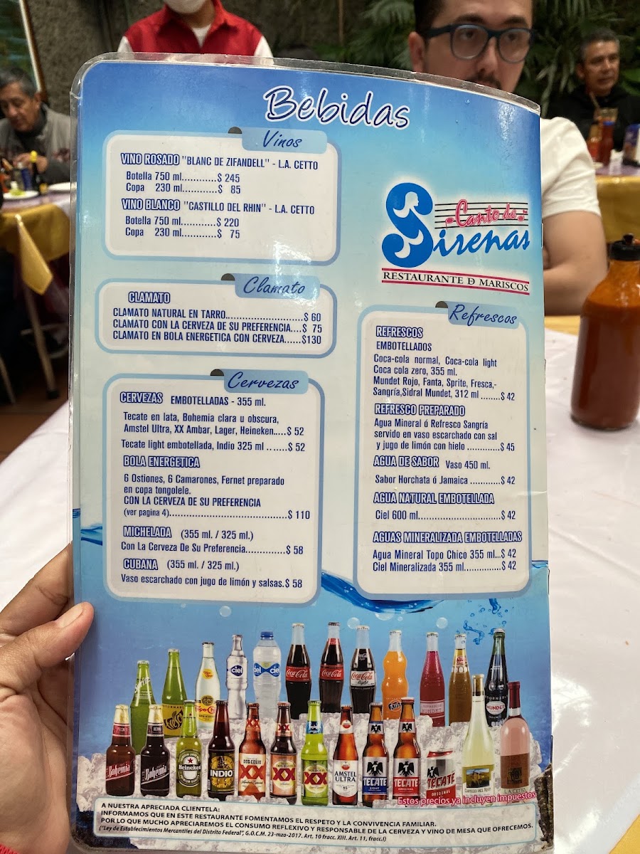 Restaurante Canto De Sirenas Menu Photo 4