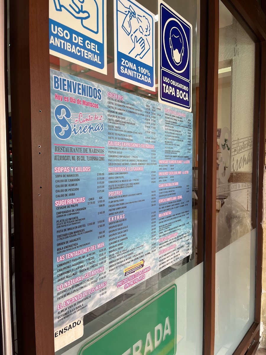 Restaurante Canto De Sirenas Menu Photo 5
