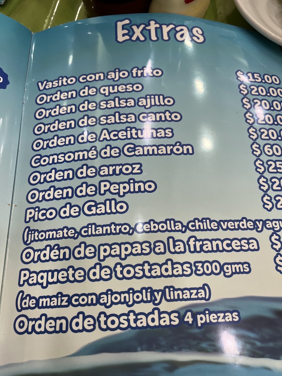 Restaurante Canto De Sirenas Menu Photo 7