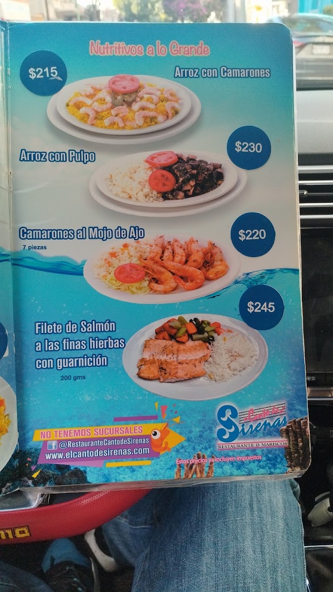 Restaurante Canto De Sirenas Menu Photo 8