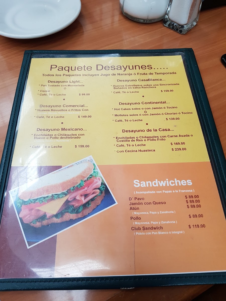 Restaurante Casa Blanca Menu Photo 3