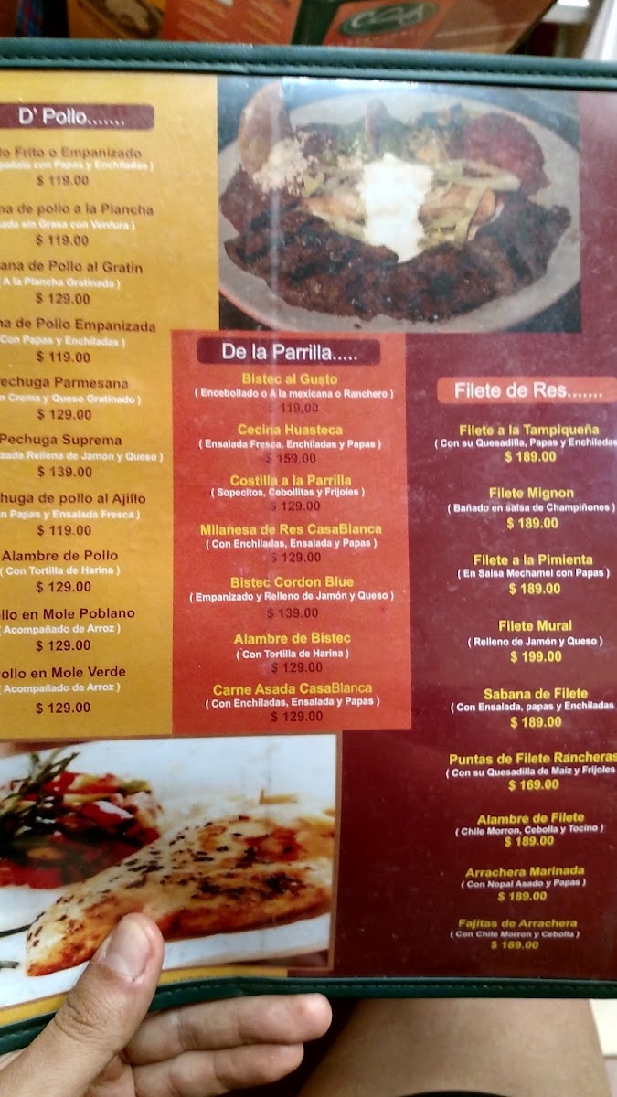 Restaurante Casa Blanca Menu Photo 6