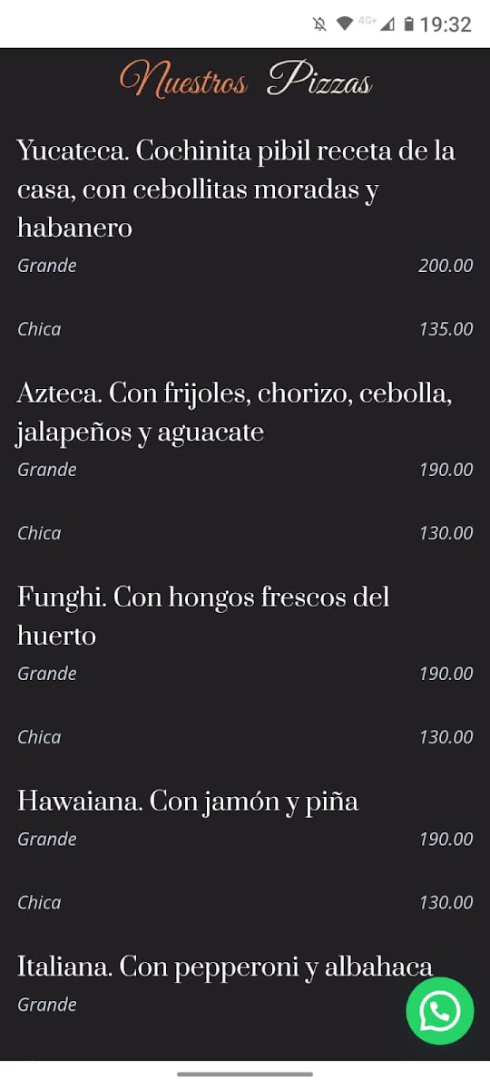 Restaurante Casa Colibrí Menu Photo 10