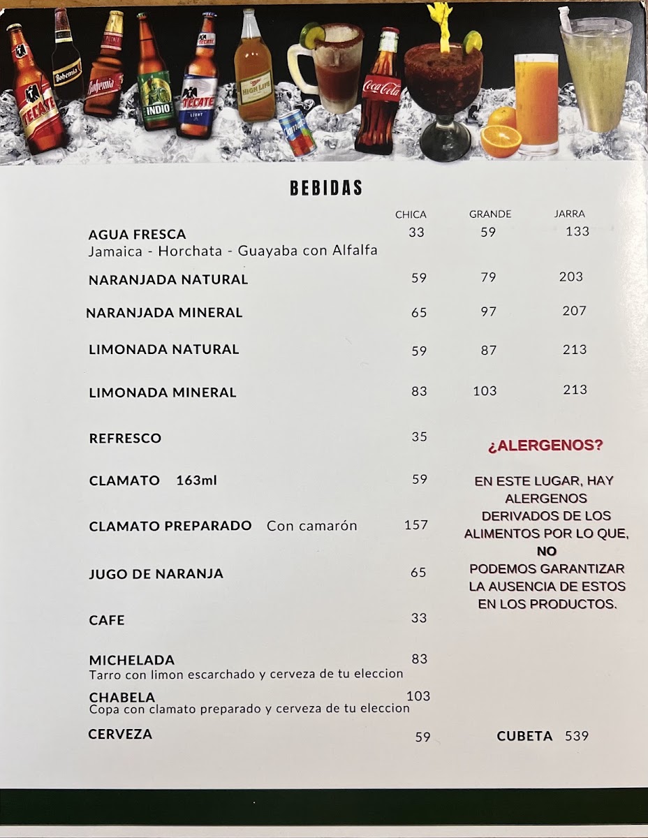 Restaurante De Mariscos Las Palmas Menu Photo 4