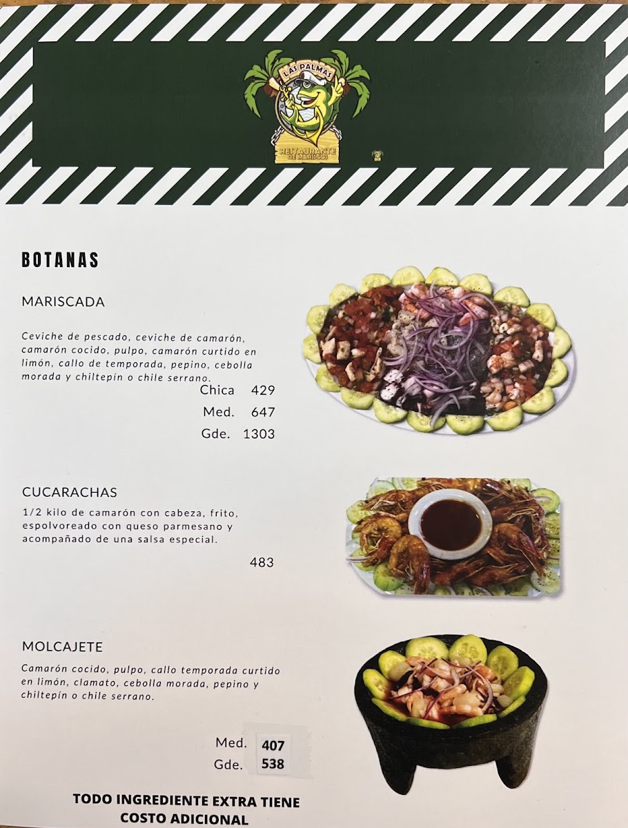 Restaurante De Mariscos Las Palmas Menu Photo 7