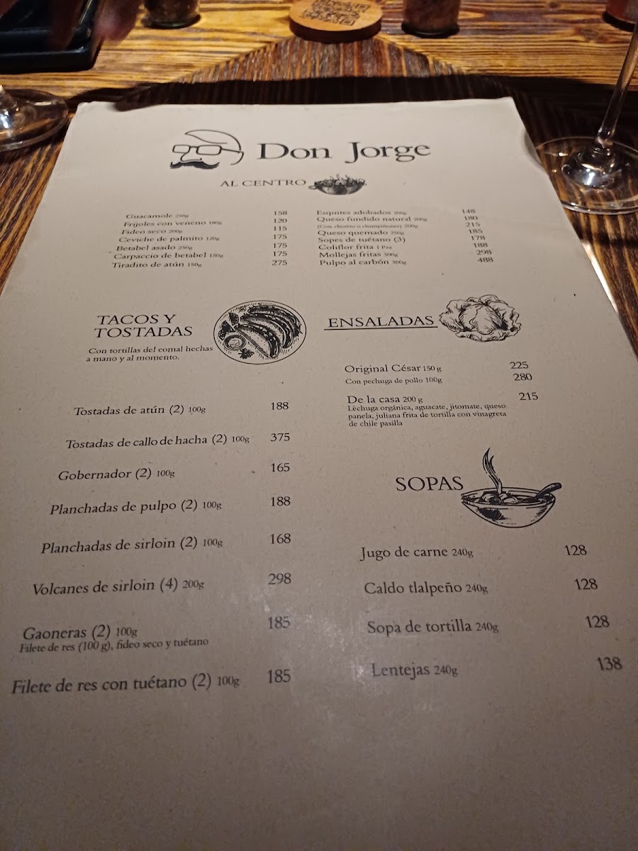 Restaurante Don Jorge Menu Photo 8