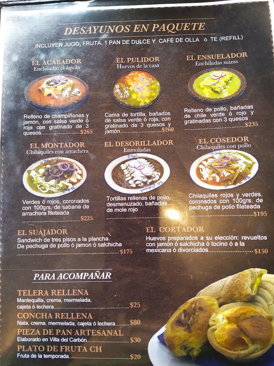 Restaurante El Aguila Menu Photo 7