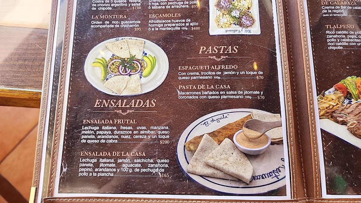 Restaurante El Aguila Menu Photo 8