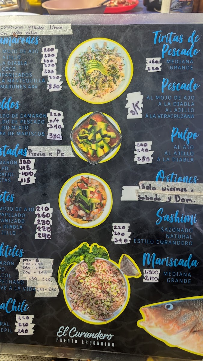 Restaurante El Curandero Menu Photo 2