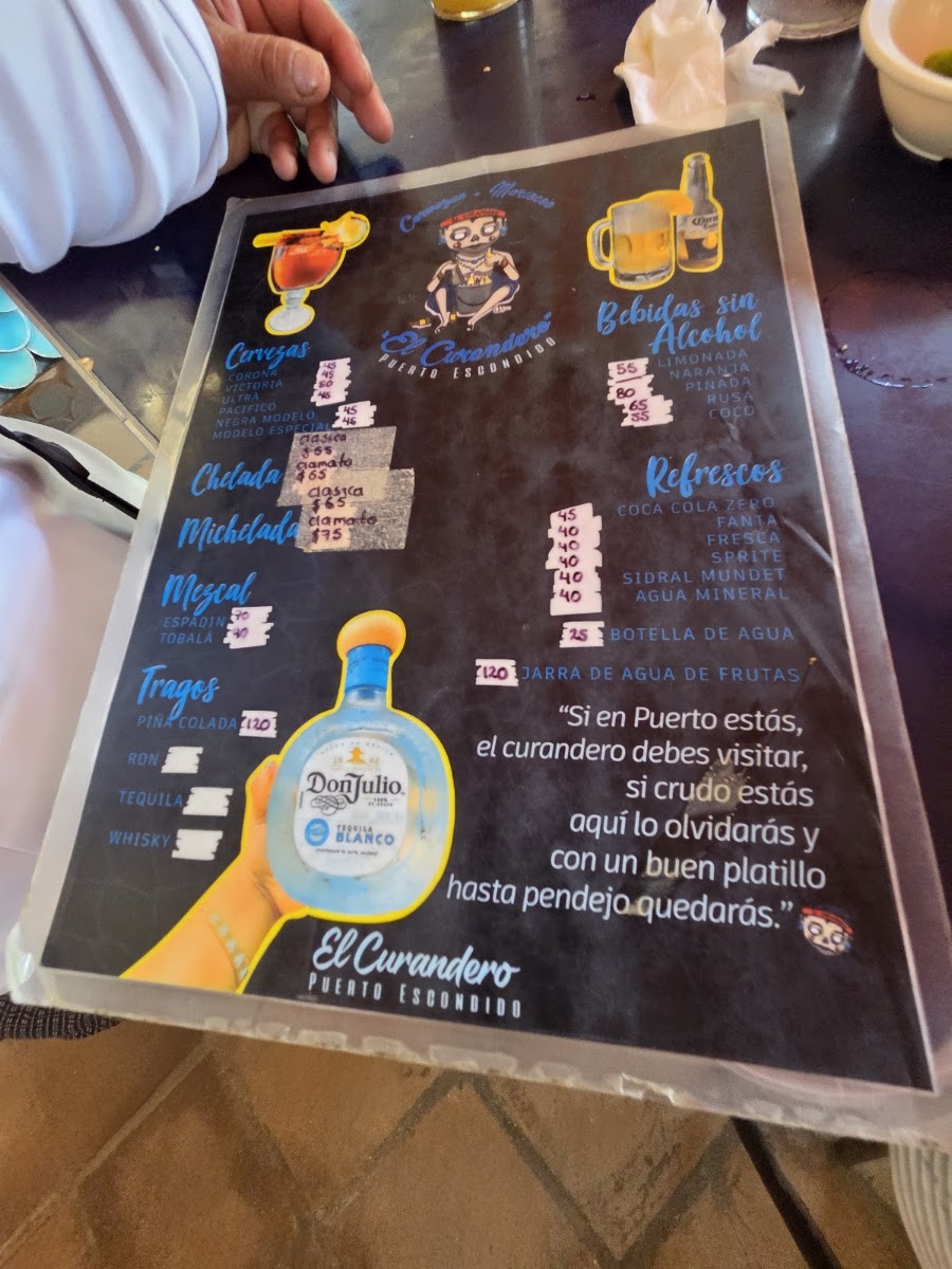 Restaurante El Curandero Menu Photo 3