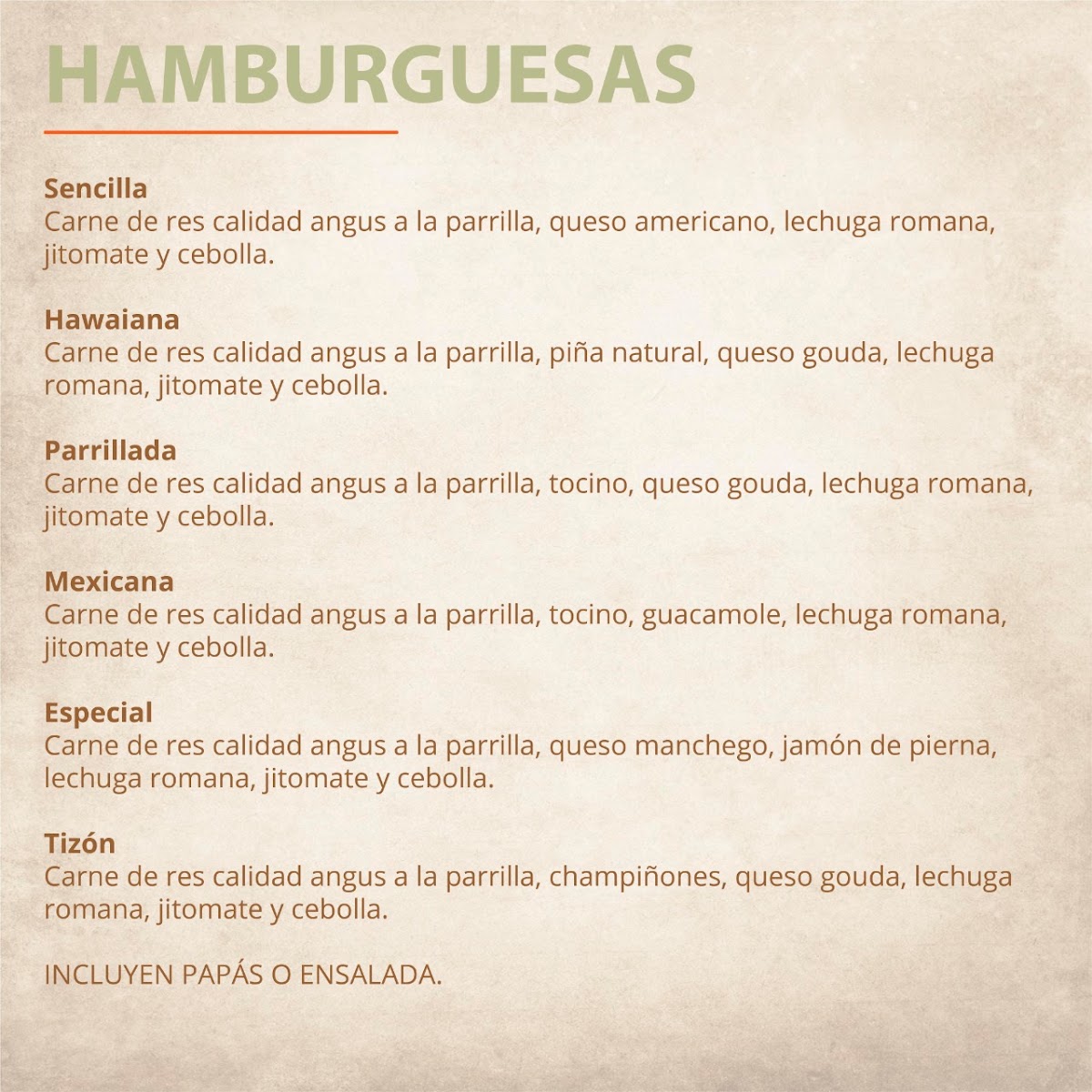 Restaurante El Tizon Menu Photo 2