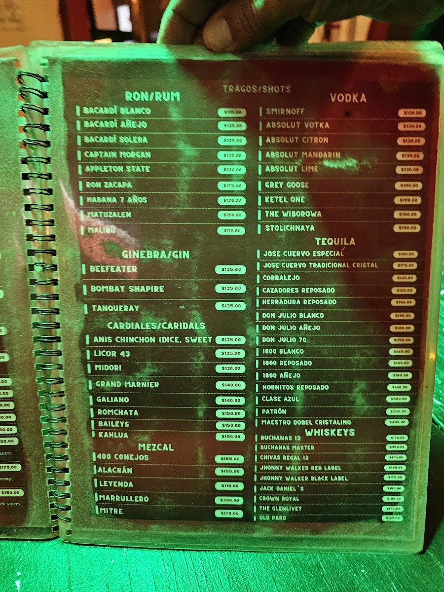 Restaurante Esteban's Karaoke Menu Photo 6