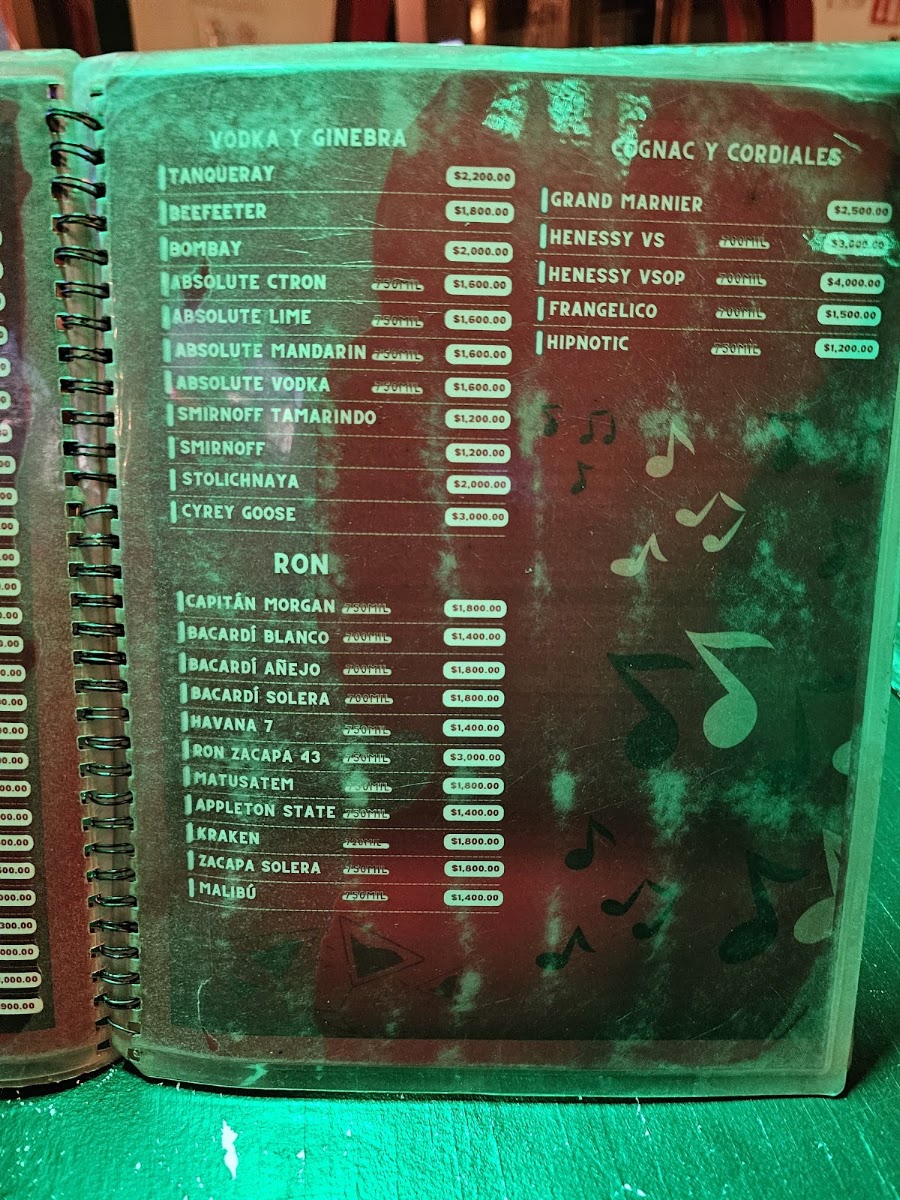 Restaurante Esteban's Karaoke Menu Photo 7