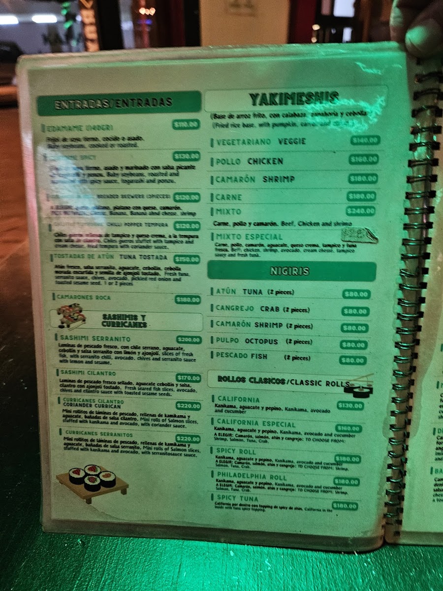 Restaurante Esteban's Karaoke Menu Photo 8