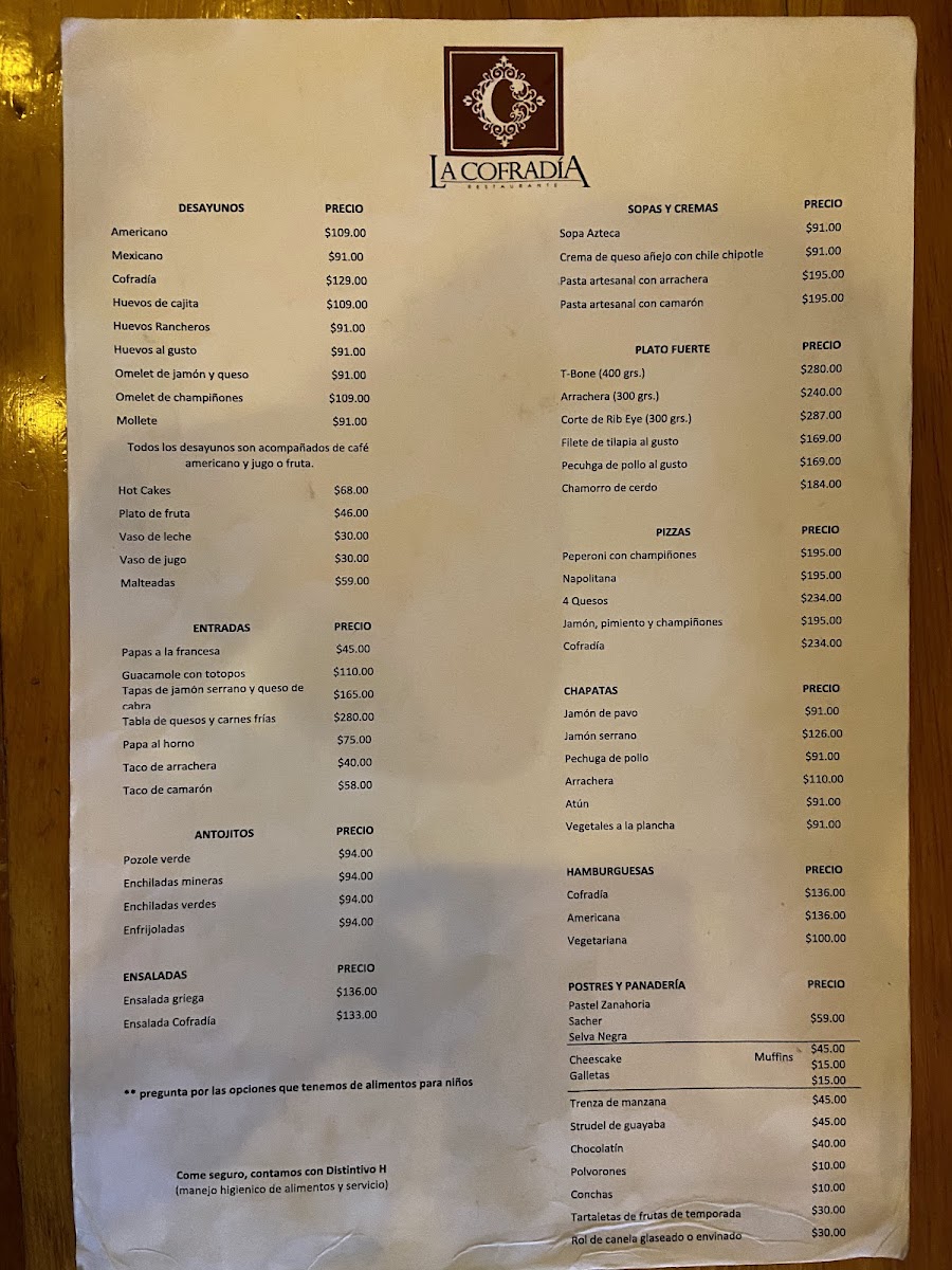Restaurante La Cofradía Menu Photo 5