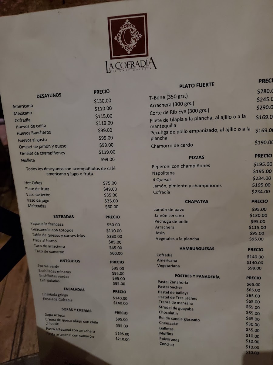 Restaurante La Cofradía Menu Photo 6