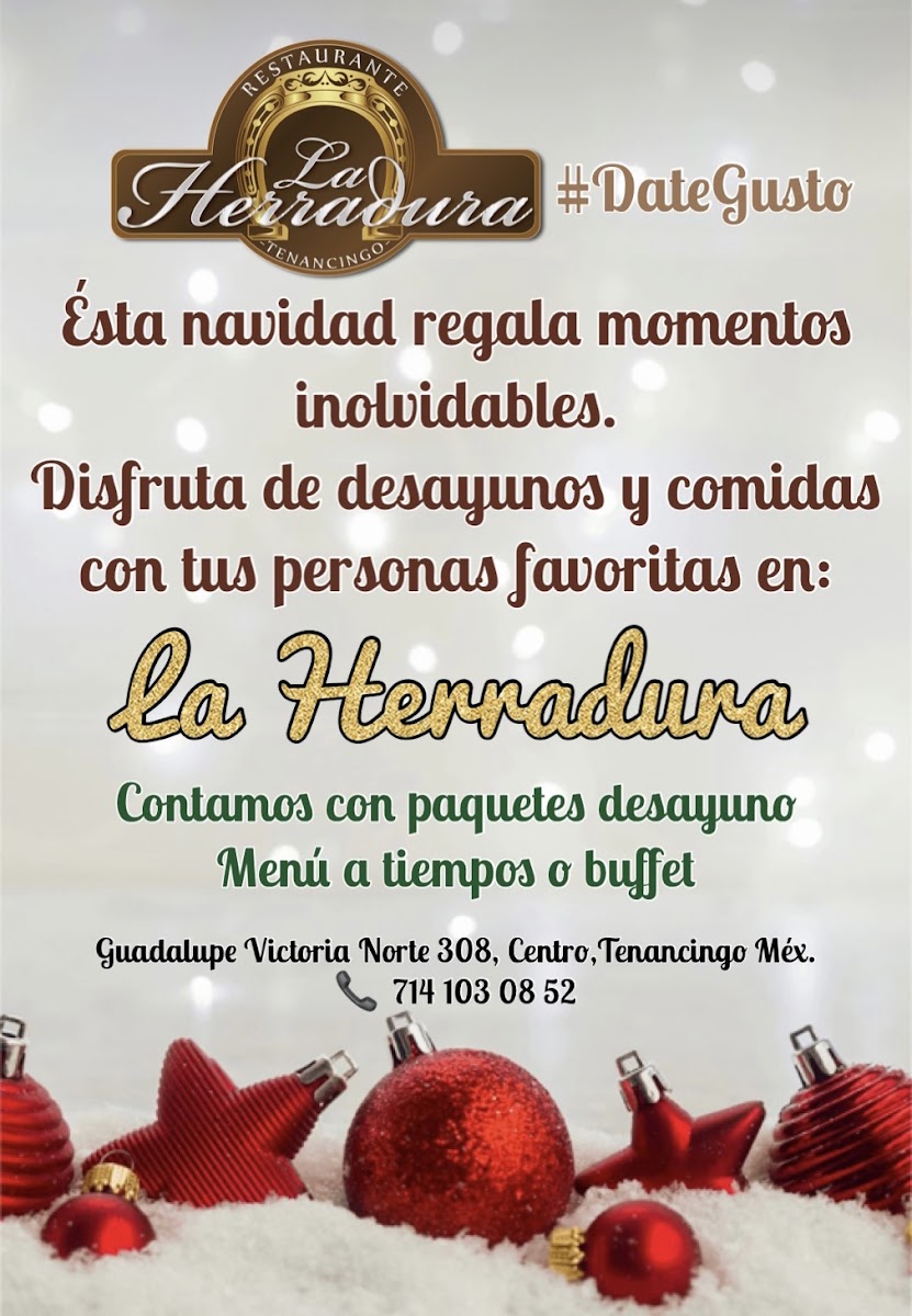 Restaurante La Herradura Tenancingo Menu Photo 5