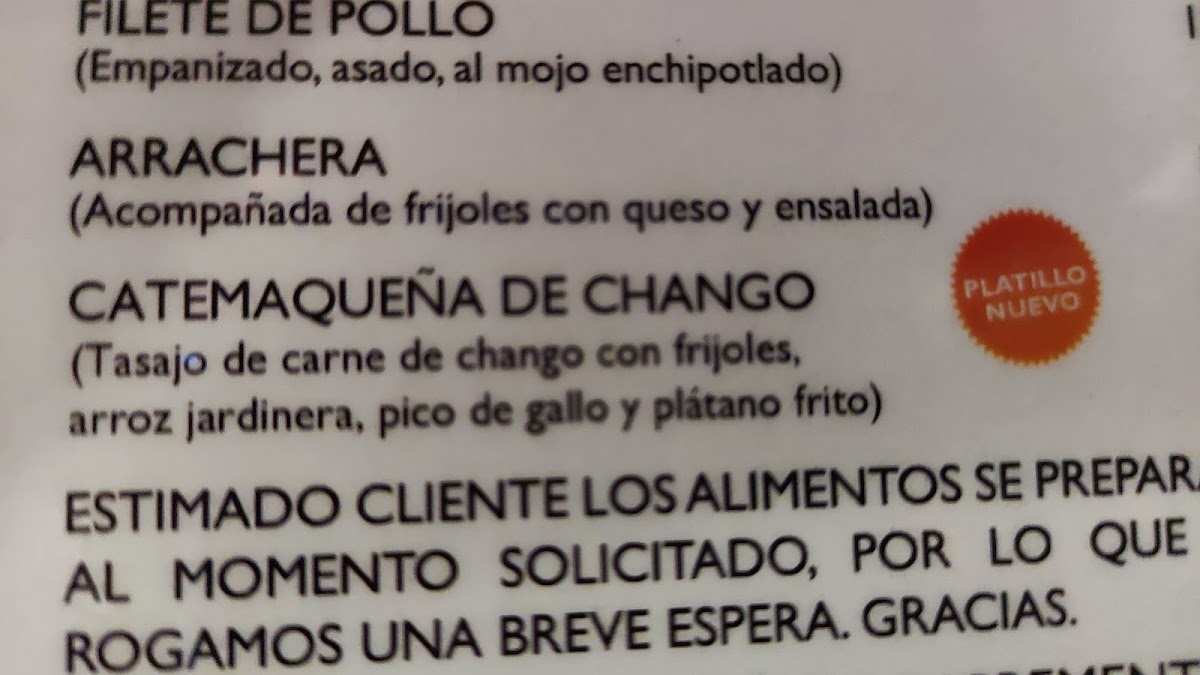Restaurante La Ola Menu Photo 6