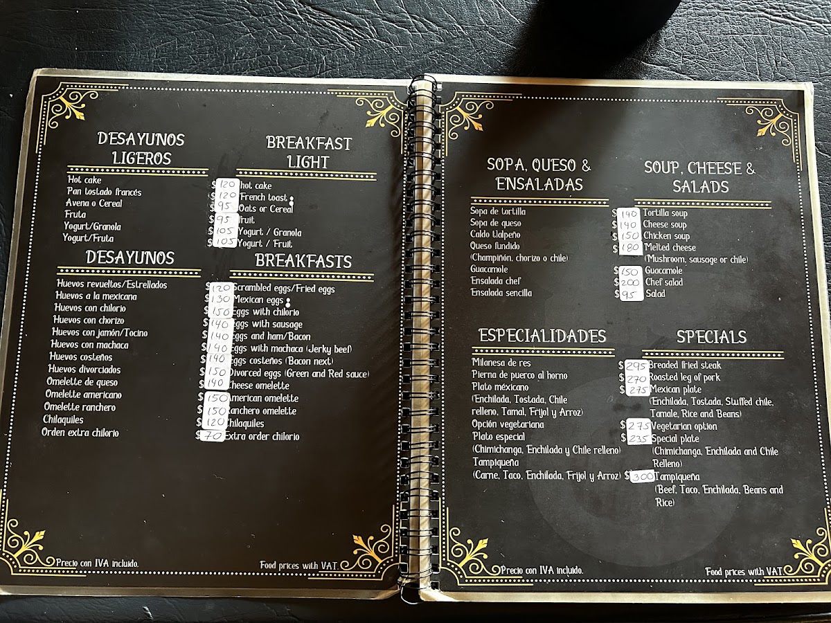 Restaurante Las Palmeras Menu Photo 3