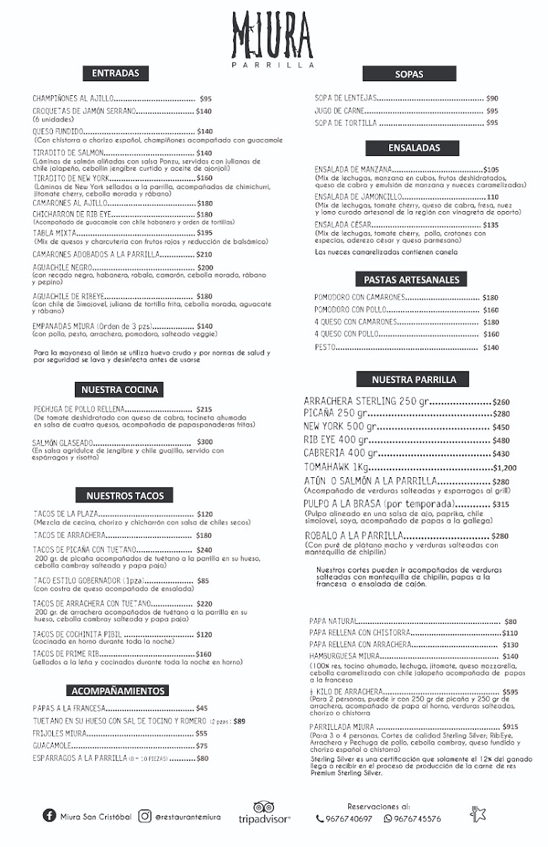 Restaurante Miura Menu Photo 3
