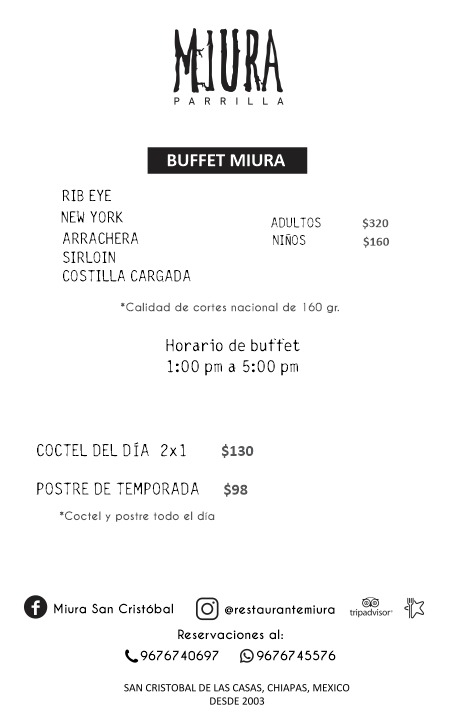 Restaurante Miura Menu Photo 8
