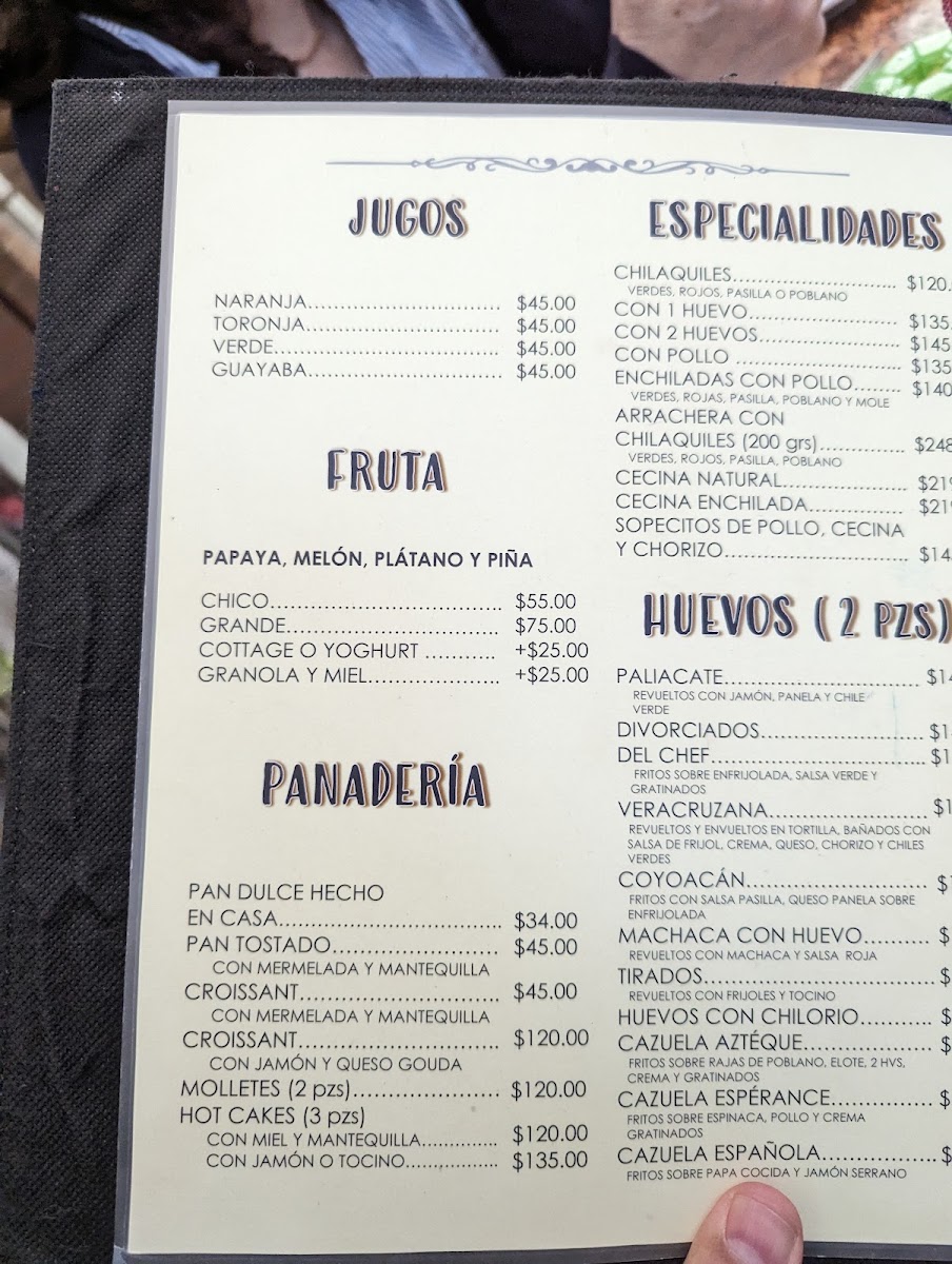 Restaurante Montmartre En Coyoacan Menu Photo 5