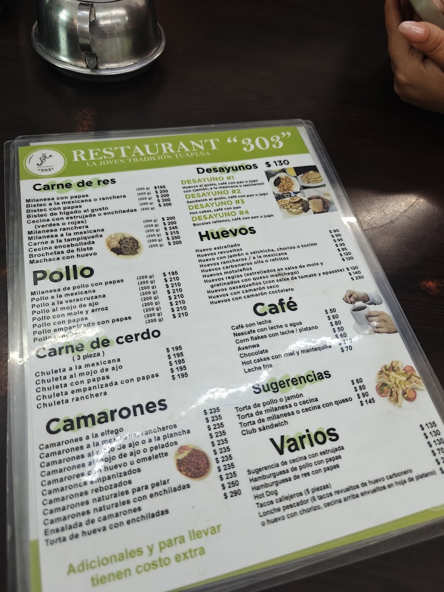 Restaurante Nuevo 303 Menu Photo 9