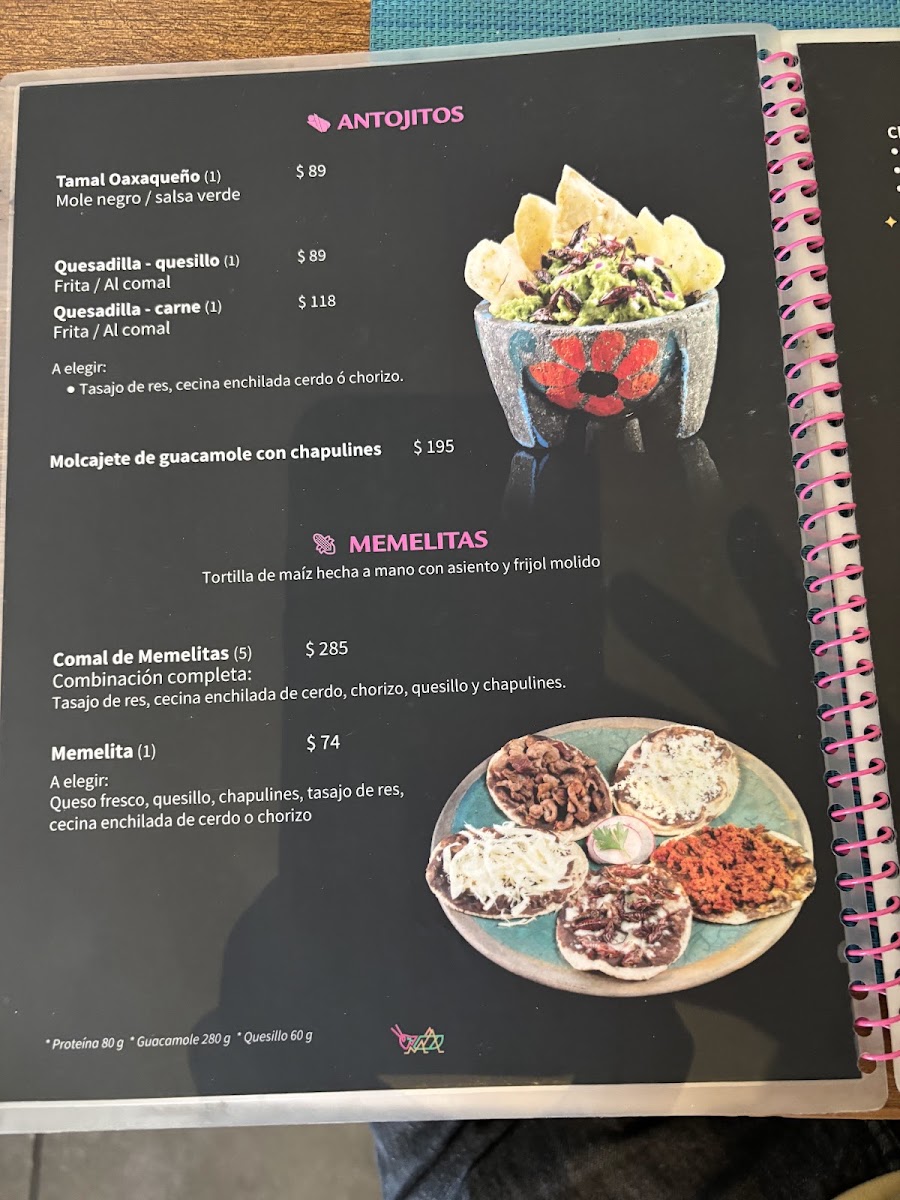 Restaurante Oaxakita Menu Photo 2