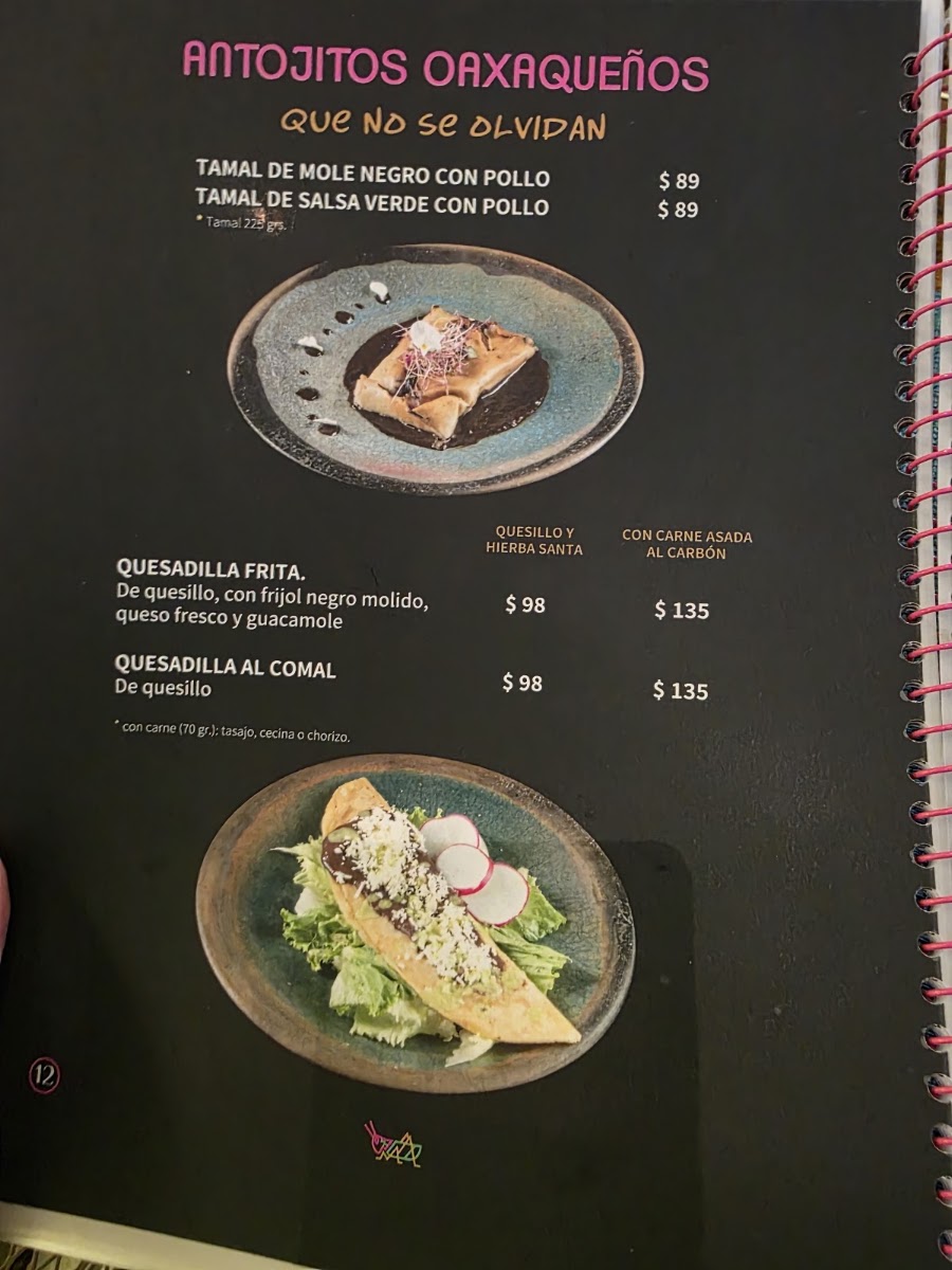 Restaurante Oaxakita Menu Photo 6