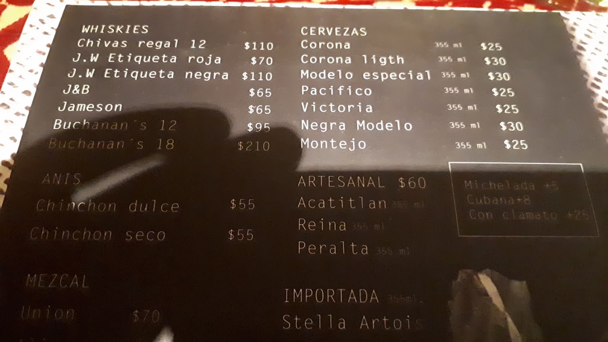 Restaurante Paraiso Menu Photo 10