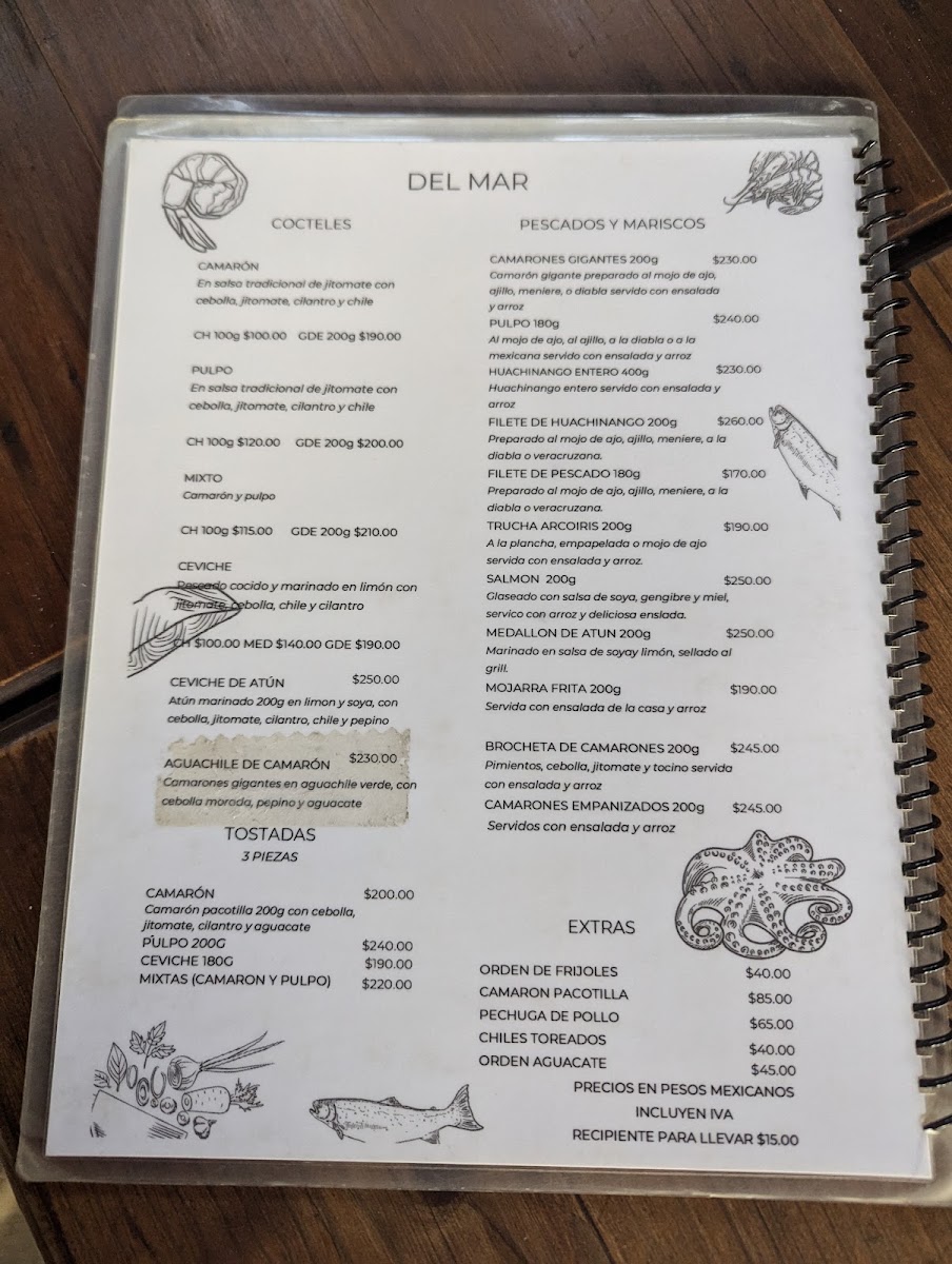 Restaurante Paraiso Menu Photo 4