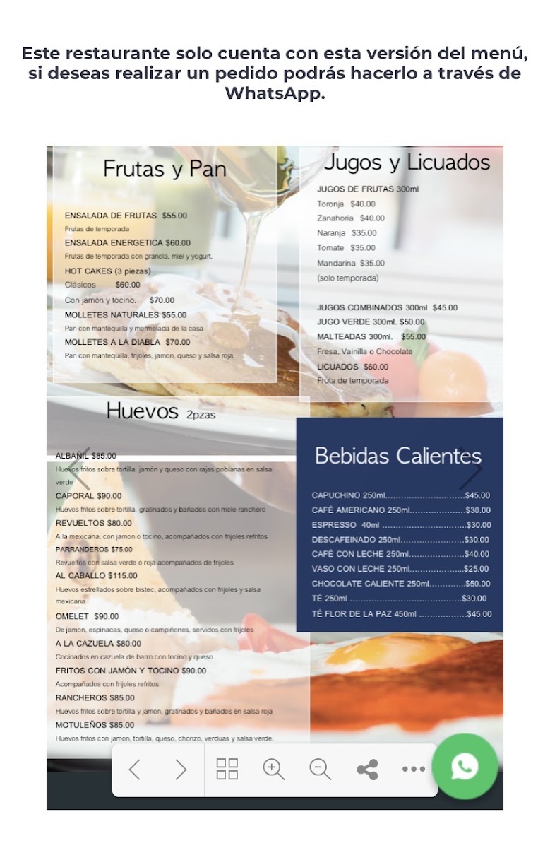 Restaurante Paraiso Menu Photo 7