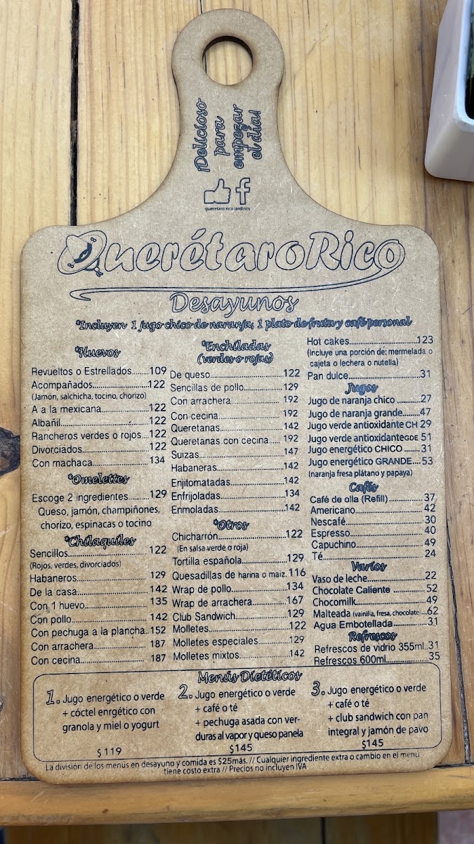 Restaurante Queretaro Rico Menu Photo 2