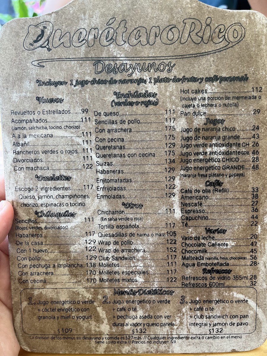 Restaurante Queretaro Rico Menu Photo 4