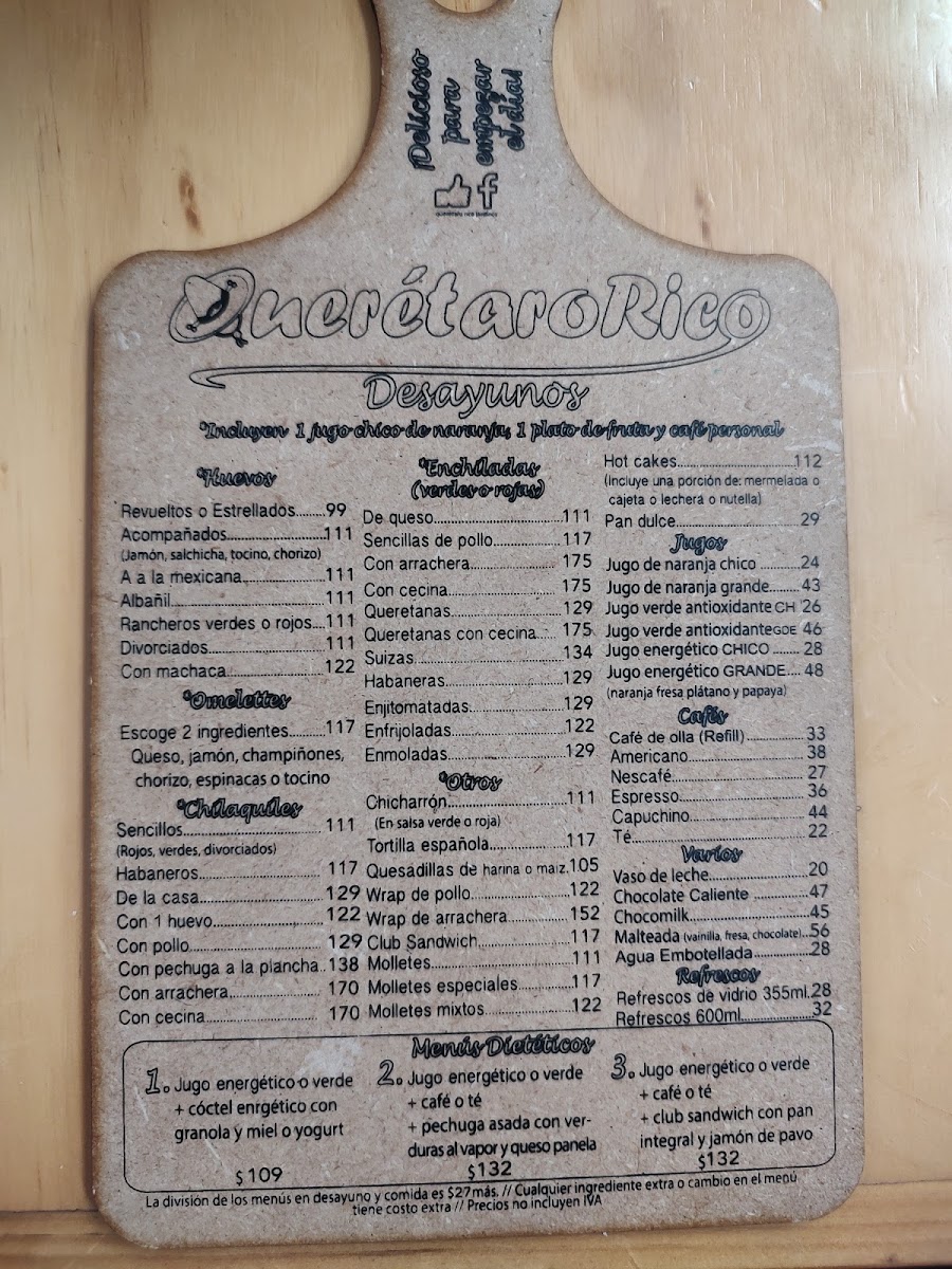 Restaurante Queretaro Rico Menu Photo 7