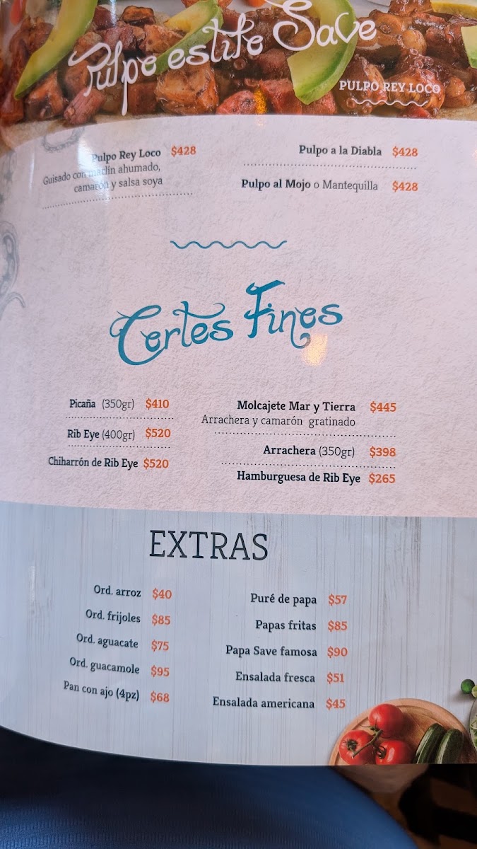 Restaurante Save Av. Guadalupe Menu Photo 9
