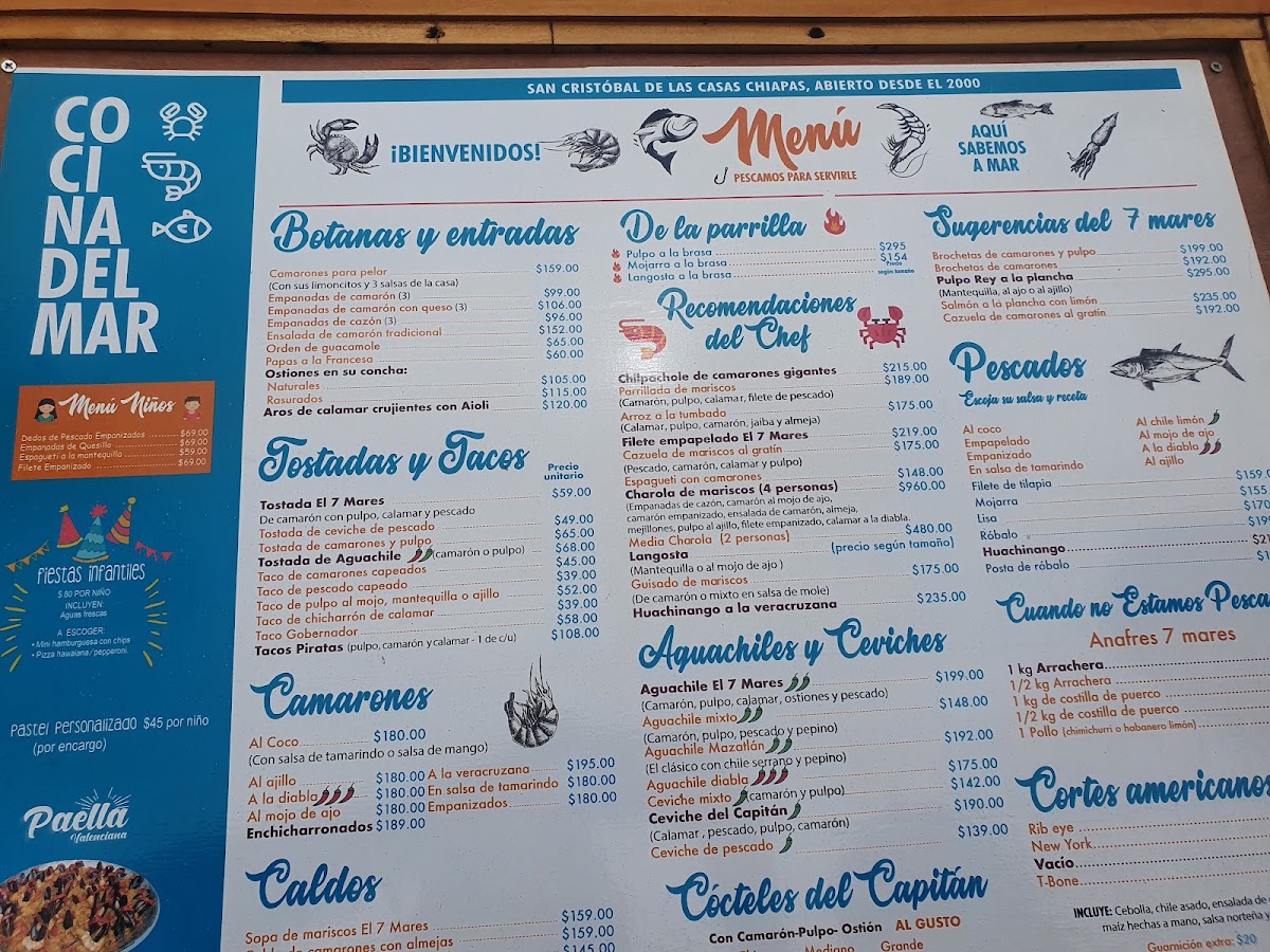 Restaurante Siete Mares Menu Photo 10