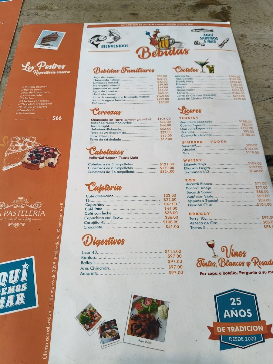 Restaurante Siete Mares Menu Photo 3