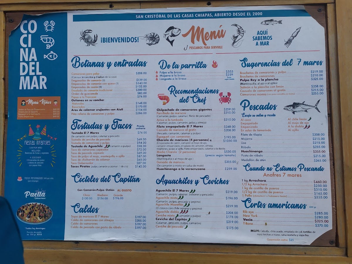 Restaurante Siete Mares Menu Photo 5