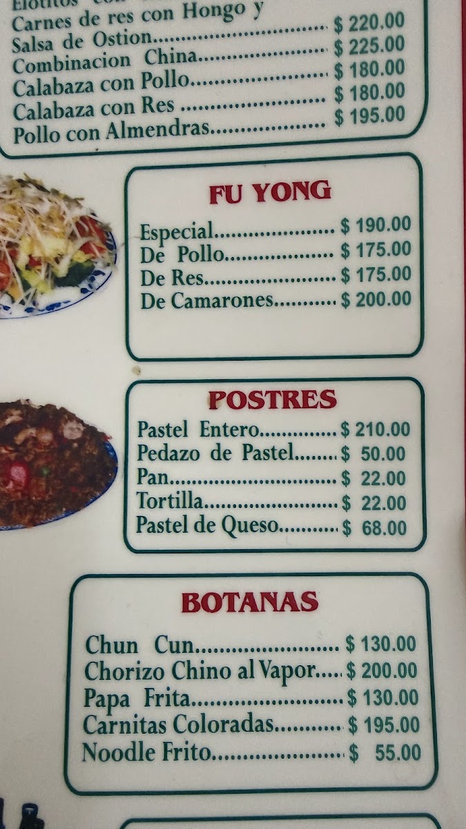 Restaurante Victoria Menu Photo 2