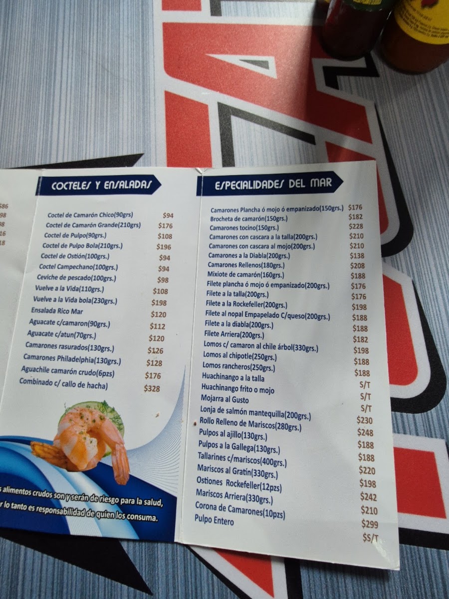 Rico Mar Menu Photo 2