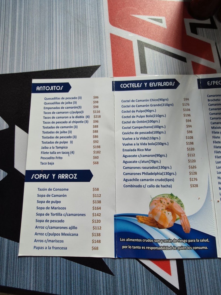 Rico Mar Menu Photo 3
