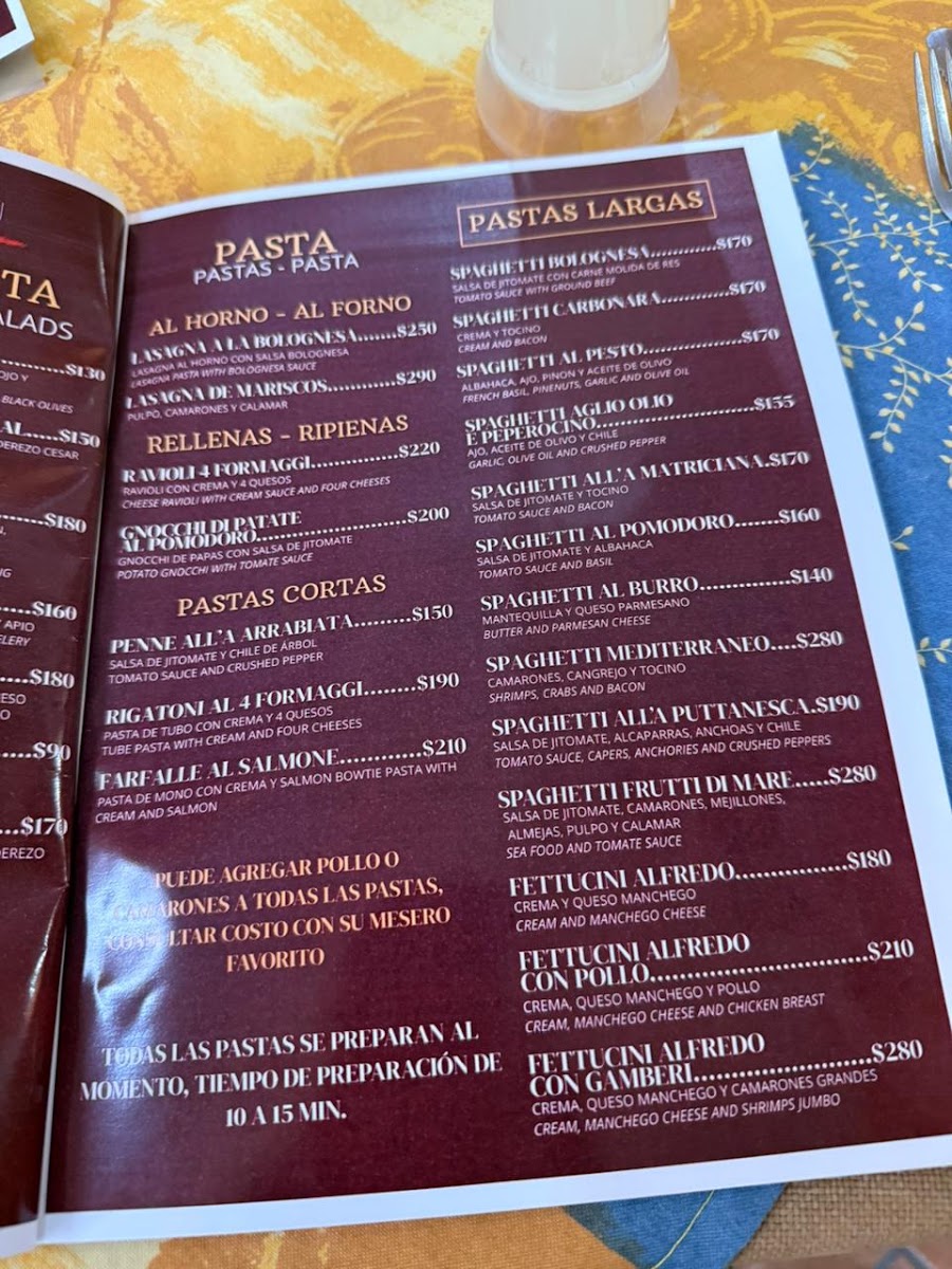 Ristorante Casa Nostra Menu Photo 7