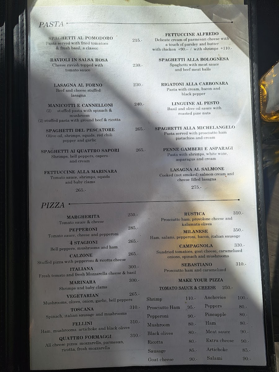 Ristorante Villa Italia Menu Photo 6