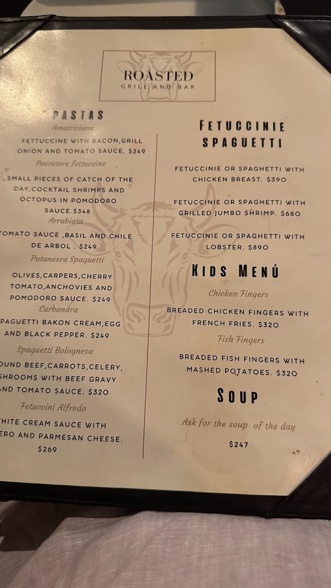 Roasted Grill & Bar Menu Photo 4